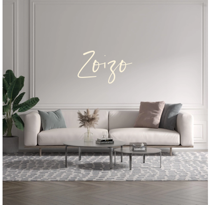 Custom text: Zoizo