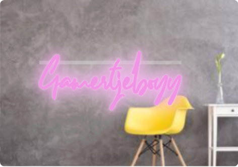Custom text: Gamertjeboyy