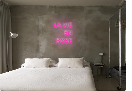 Custom order: LA VIE
EN
ROSE