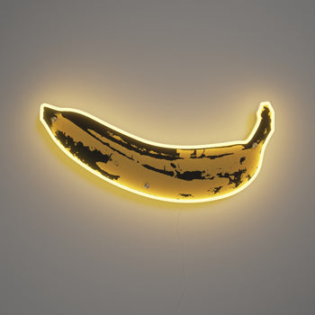 Banana by Andy Warhol - signe en néon LED