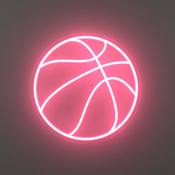 Basketball, signe en néon LED