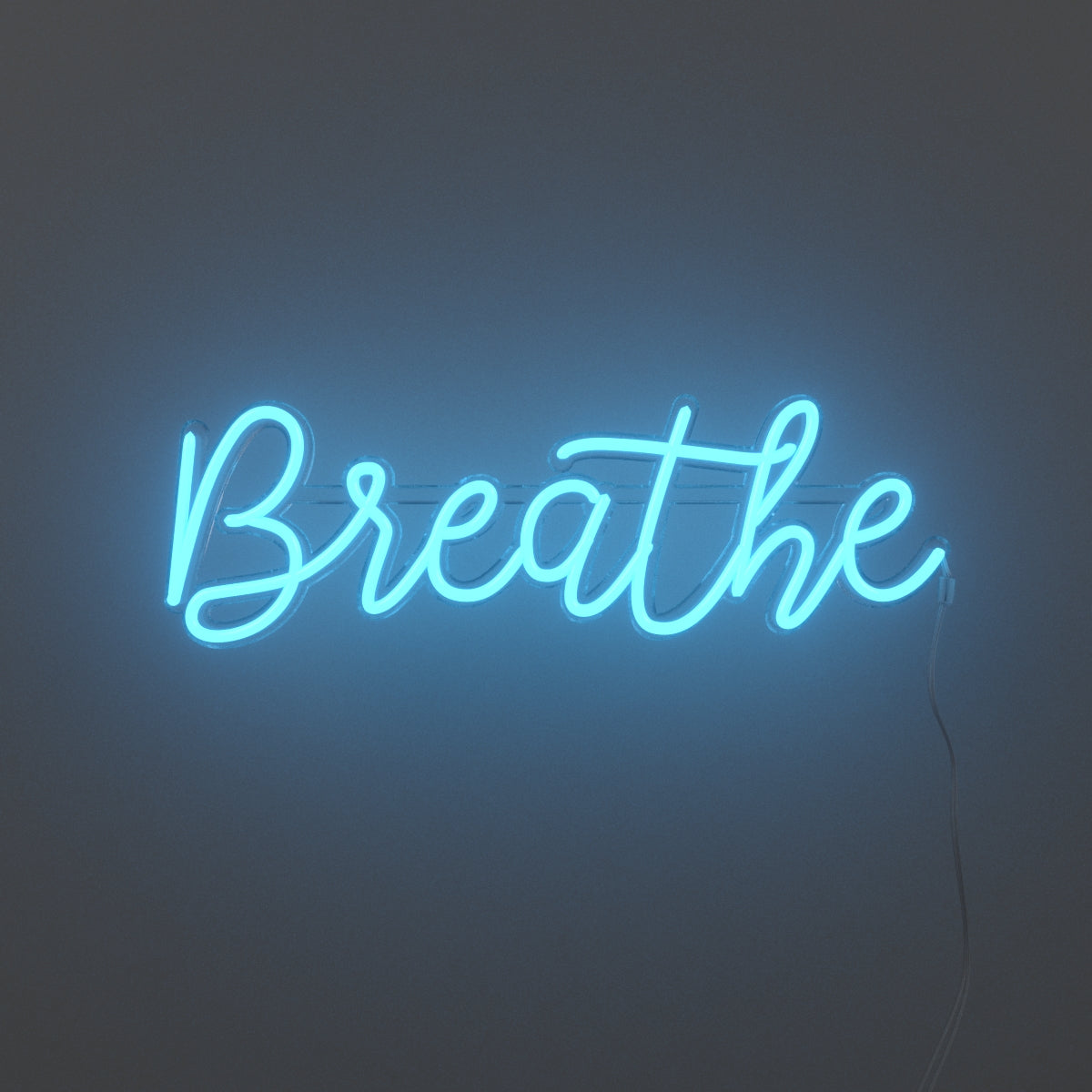 Breathe, signe en néon LED