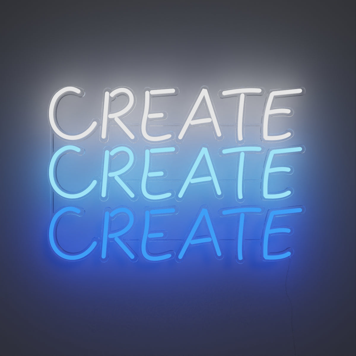 Create - signe en néon LED