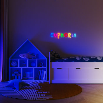 Euphoria - Signe en néon LED
