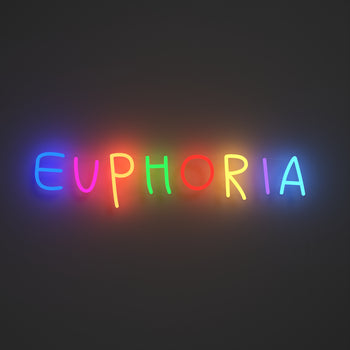Euphoria - Signe en néon LED