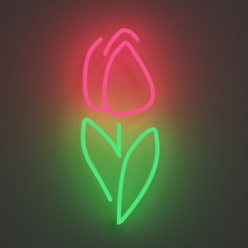 Dutch Tulip, signe en néon LED