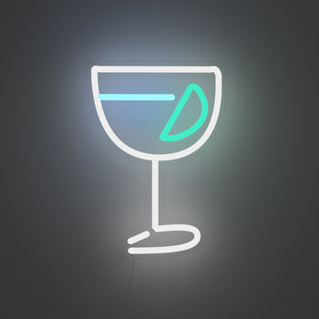Gin & Tonic - signe en néon LED