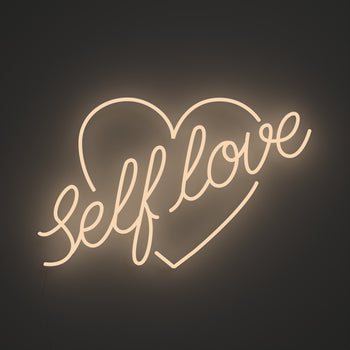 Self-Love by Jean André, signe en néon LED