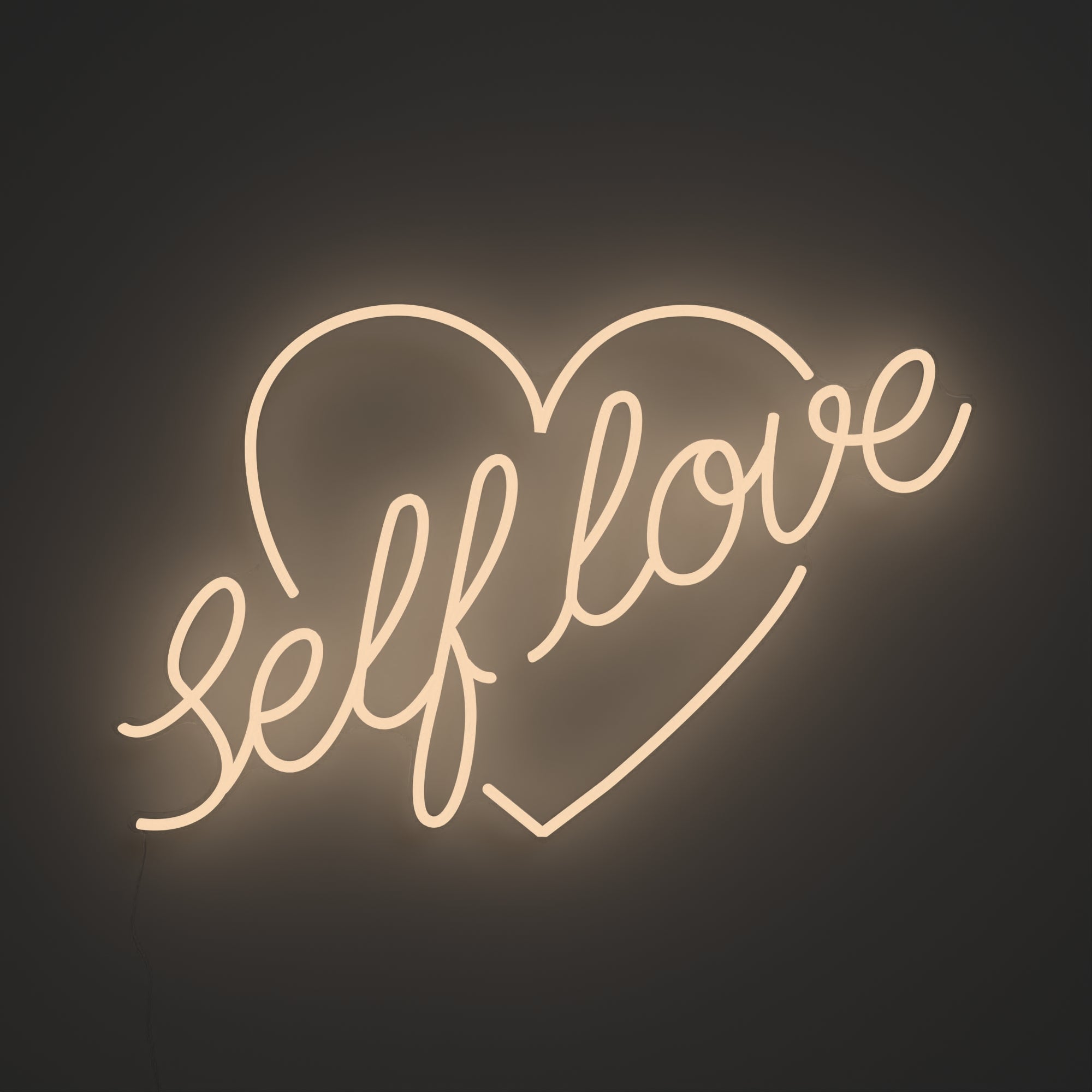 Self-Love by Jean André, signe en néon LED