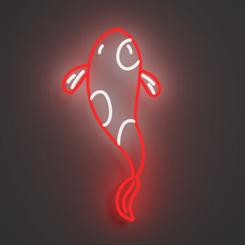 Koi Fish - Signe en néon LED
