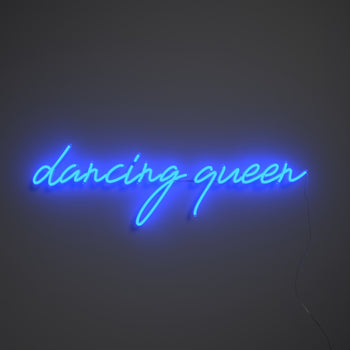 Dancing Queen, signe en néon LED