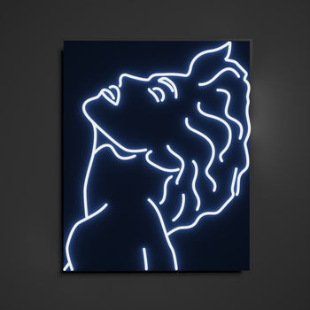 True Blue by Madonna, Signe en néon LED