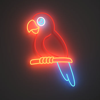 Polly Parrot - Signe en néon LED