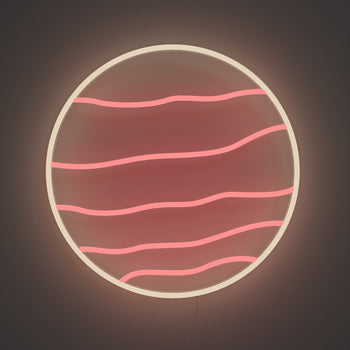 Venus - Signe en néon LED