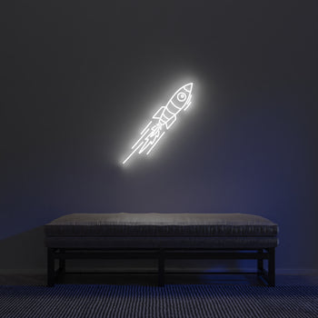 Rocket by André Saraiva - Signe en néon LED
