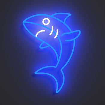 Sharky - Signe en néon LED
