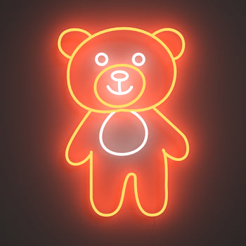 Bear Buddy - Signe en néon LED