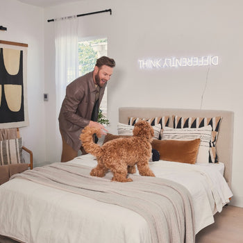 Think Differently by Bobby Berk, signe en néon LED
