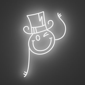 Magician by Smiley World x André Saraiva - Signe en néon LED
