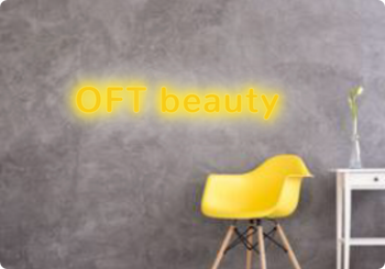 Custom text: OFT beauty