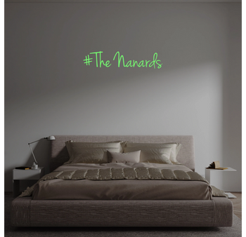 Custom text: #The Nanards