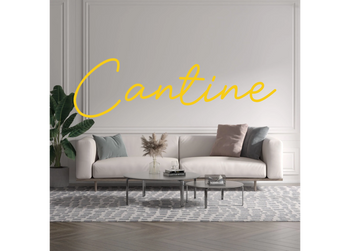 Custom text: Cantine