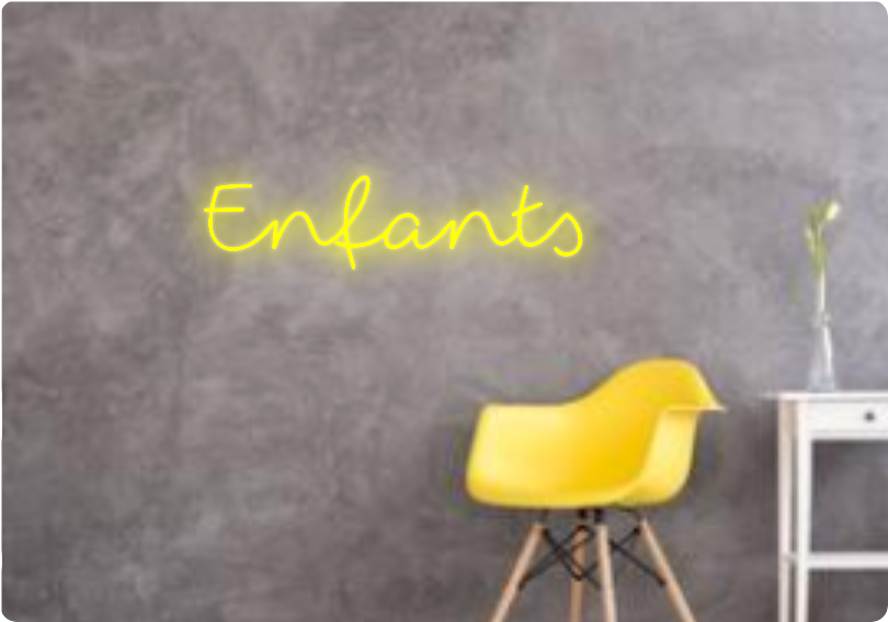 Custom text: Enfants