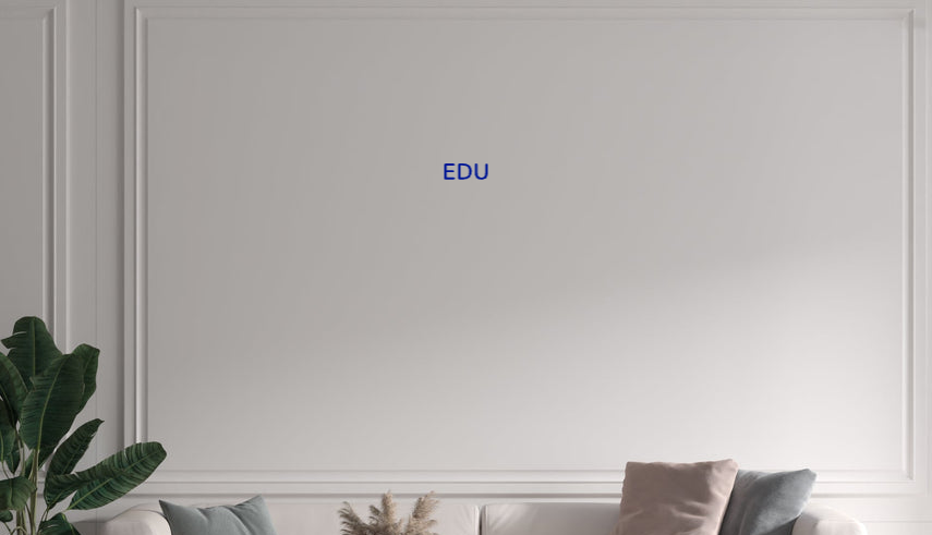 Custom text: EDU