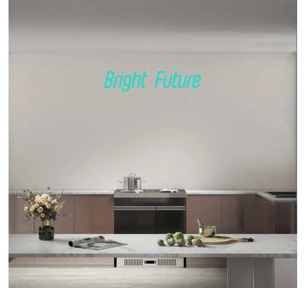 Custom text: Bright Future