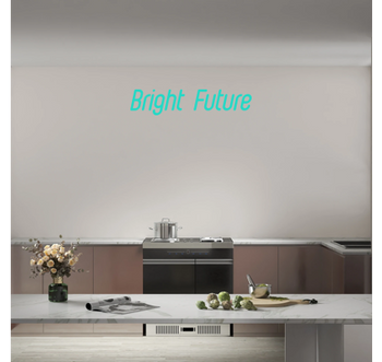 Custom text: Bright Future