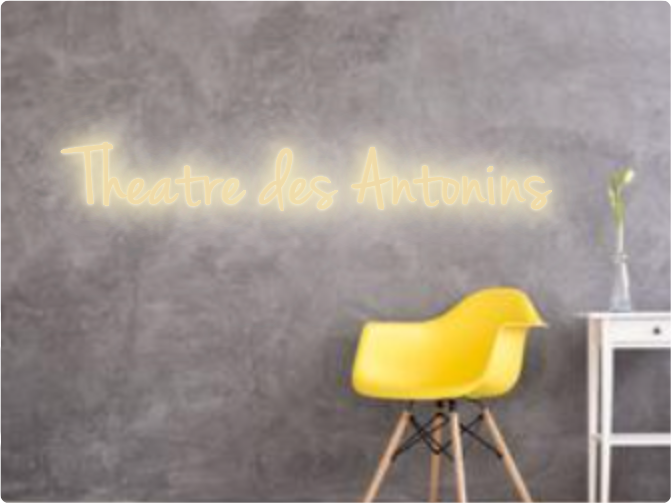Custom text: Theatre des Antonins