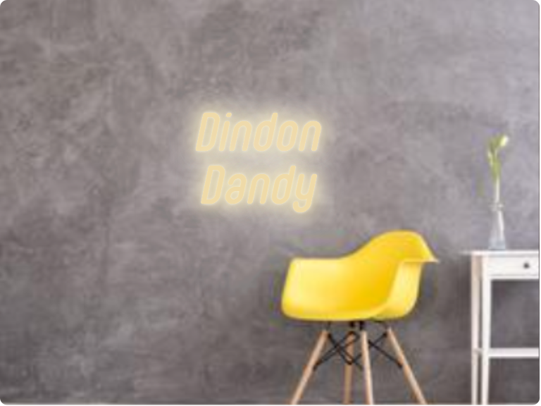 Custom text: Dindon
Dandy