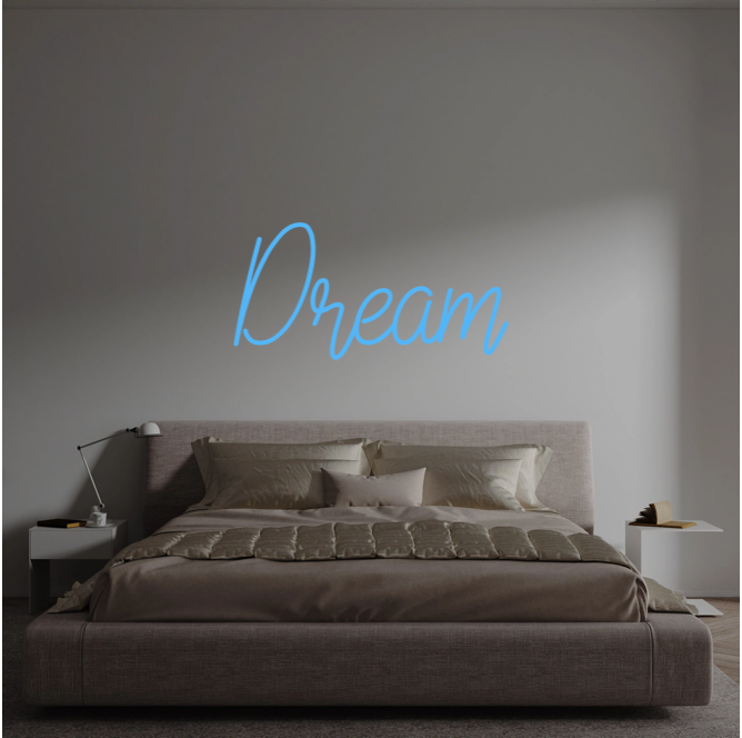 Custom text: Dream