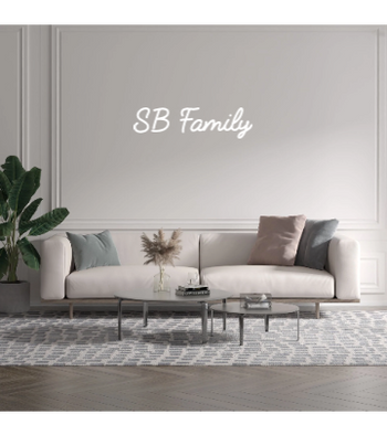 Custom text: SB Family