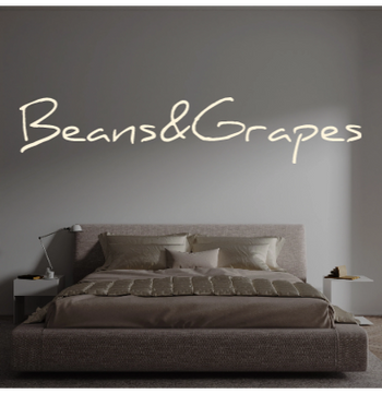 Custom text: Beans&Grapes
