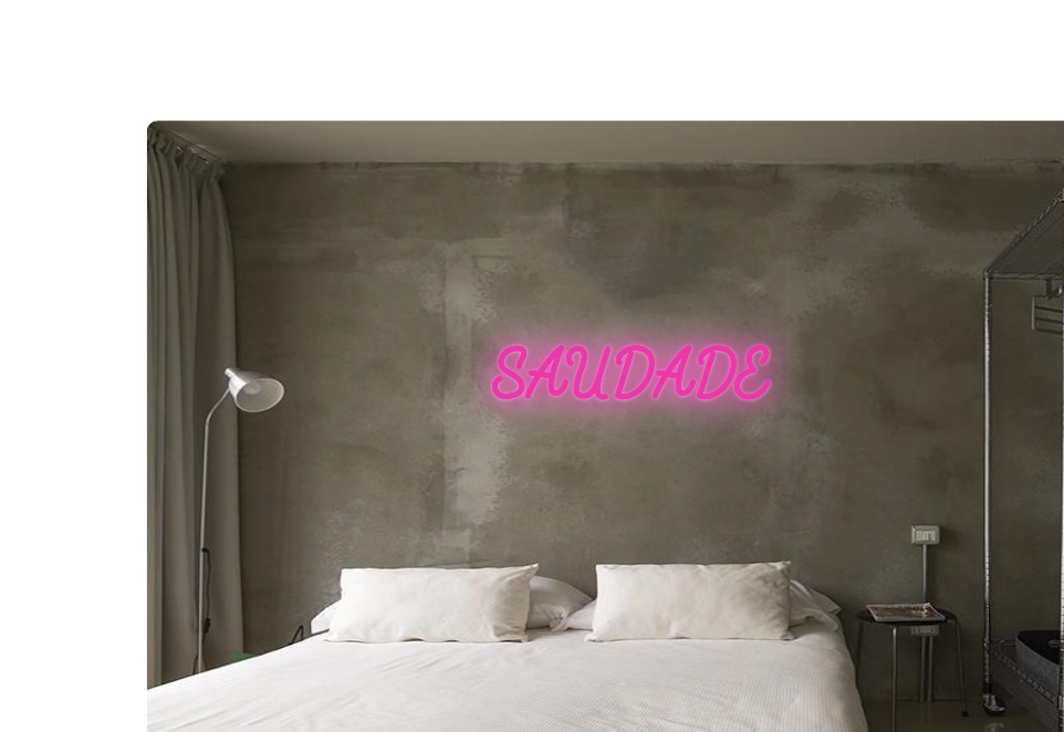 Custom order: SAUDADE