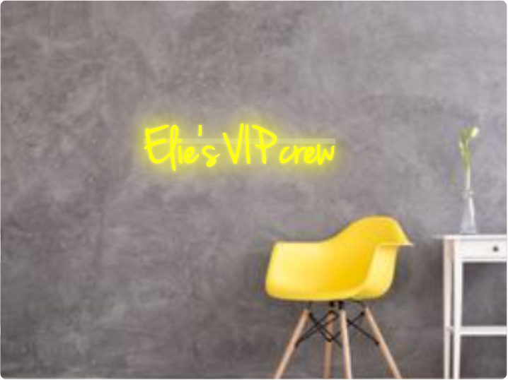 Custom text: Elie