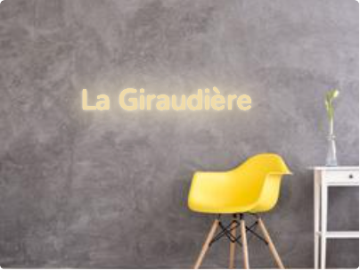 Custom text: La Giraudière