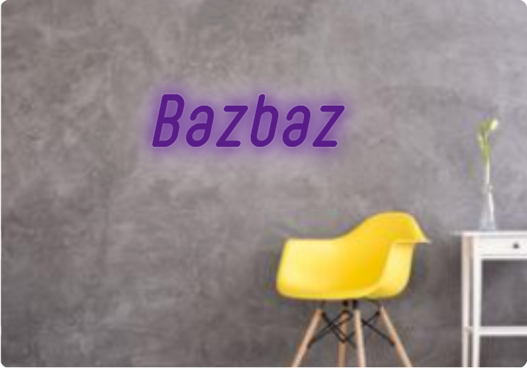 Custom text: Bazbaz