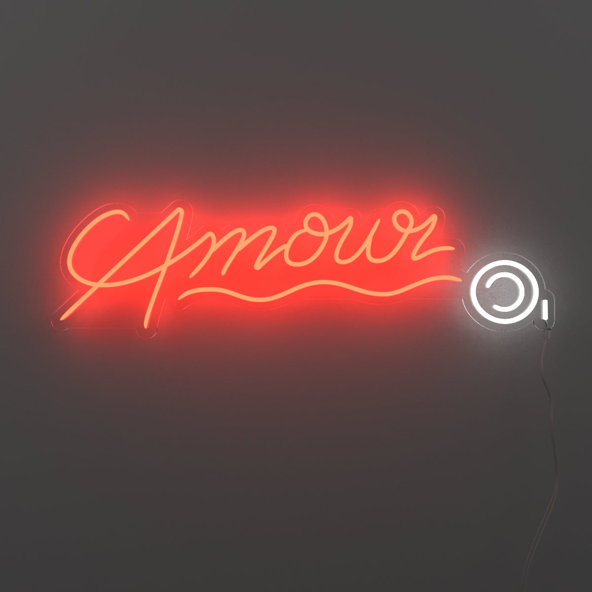 Amour © by André Saraiva - Signe en néon LED