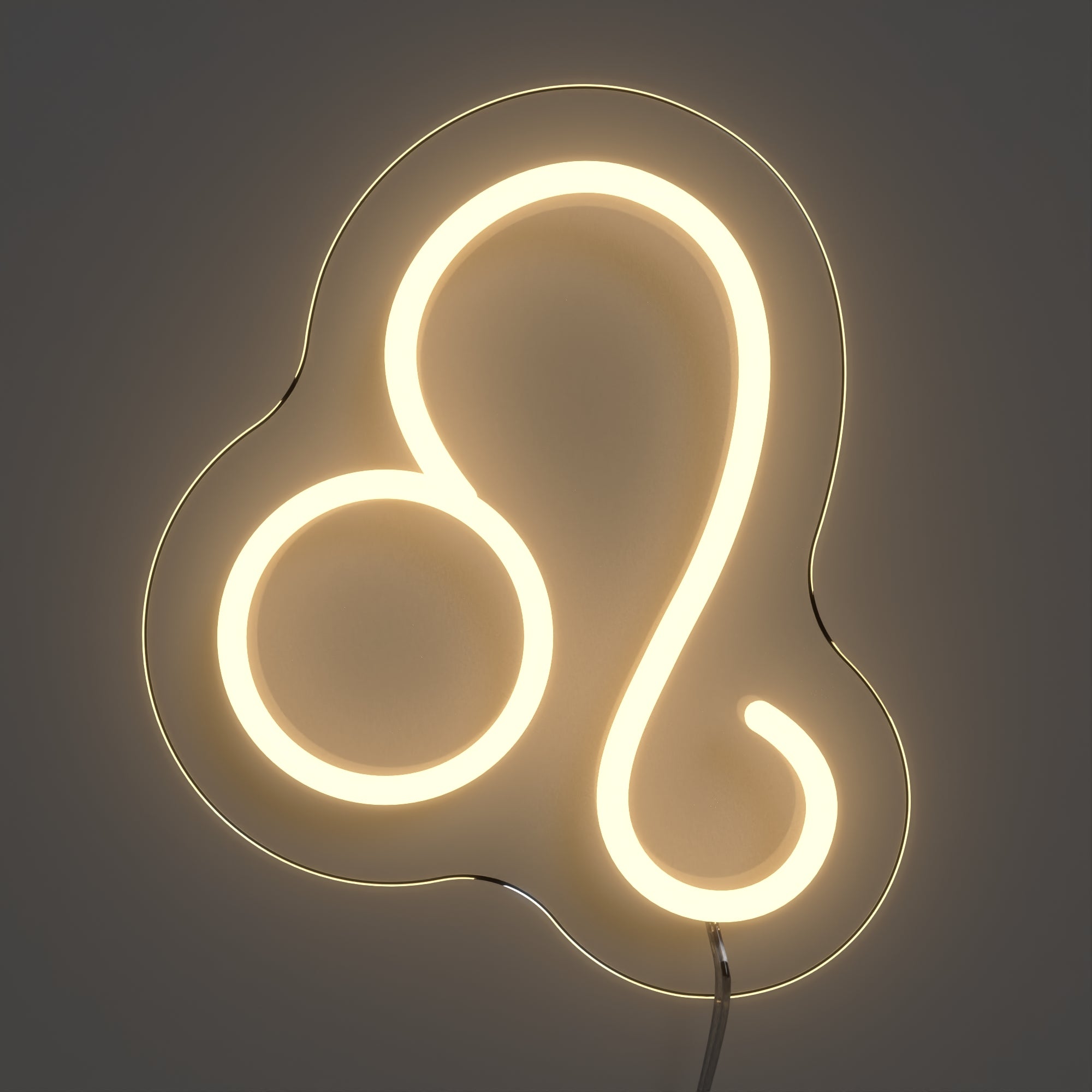 Lion, signe en néon LED