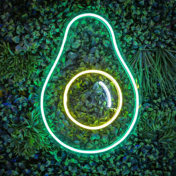 Crazy Avocado - LED neon sign - yellowpop