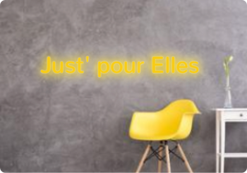 Custom text: Just