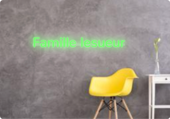 Custom text: Famille lesueur