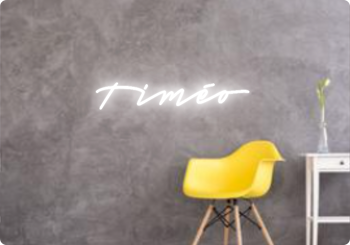 Custom text: Timéo