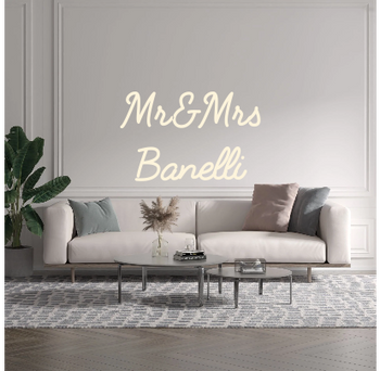 Custom text: Mr&Mrs
Banelli