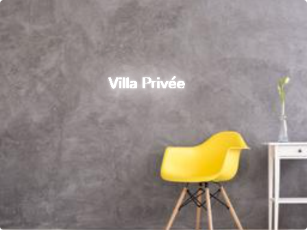 Custom text: Villa Privée
