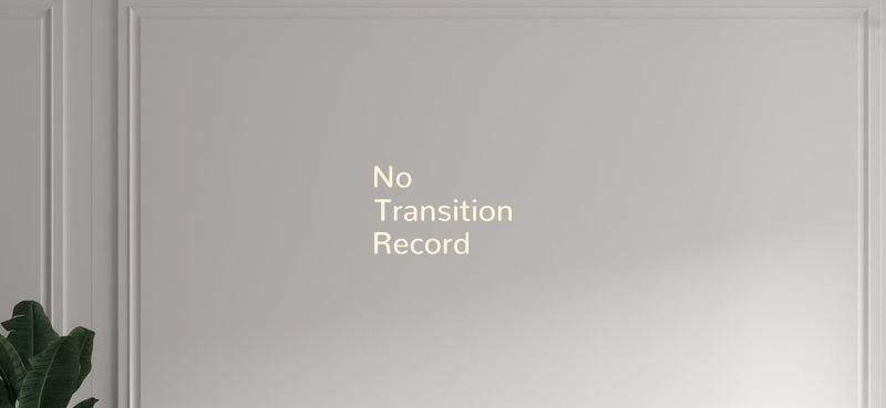 Custom text: No
Transition
Record
