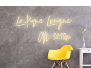 Custom text: La Pique Longue 
Alt 3298m