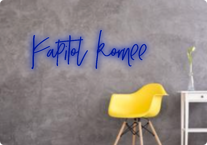 Custom text: Kapitol kornee